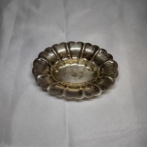 Antique Sterling silver nut bowl